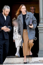 Stella McCartney out with her husband Alasdhair Willis and